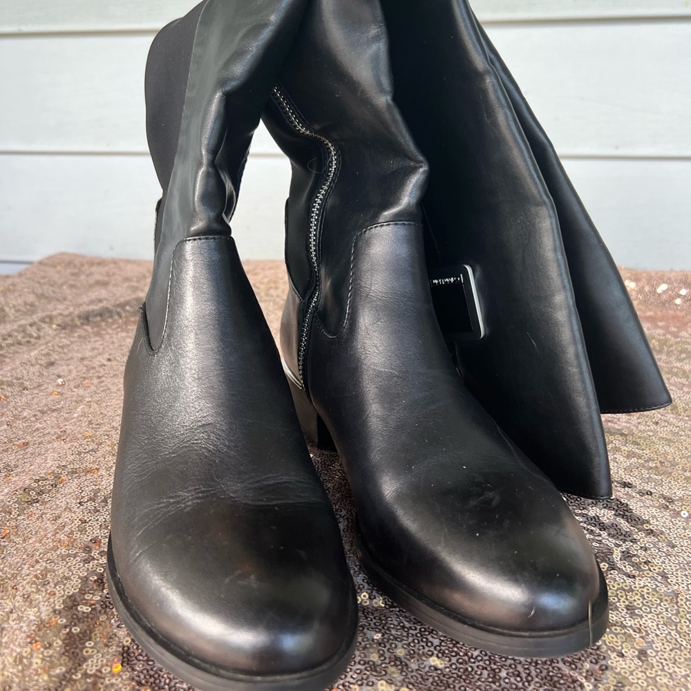 Calvin Kline over the knee boots